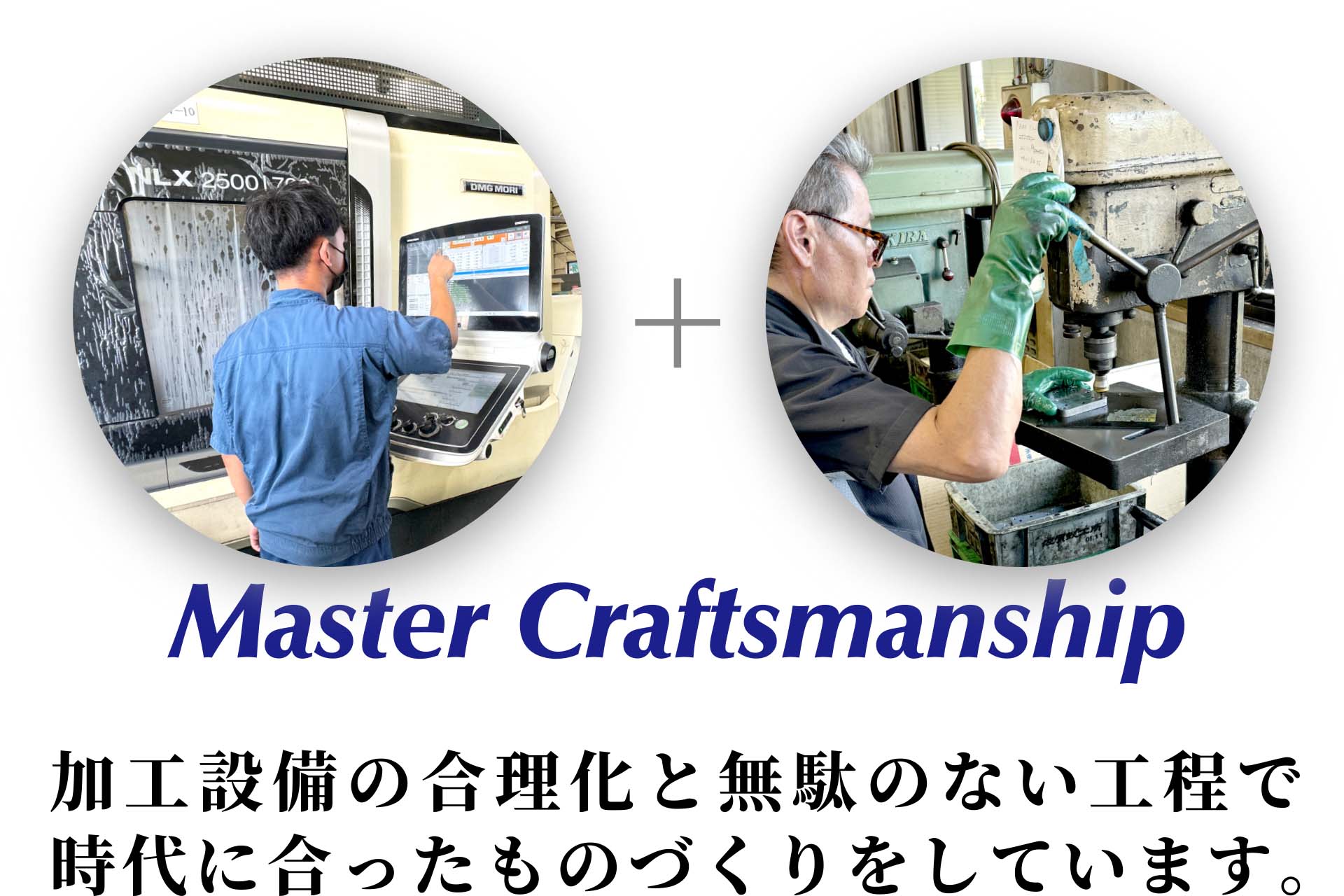 Master Craftmanship - 加工整備の合理化と無駄のない工程で時代に合ったものづくりをしています。